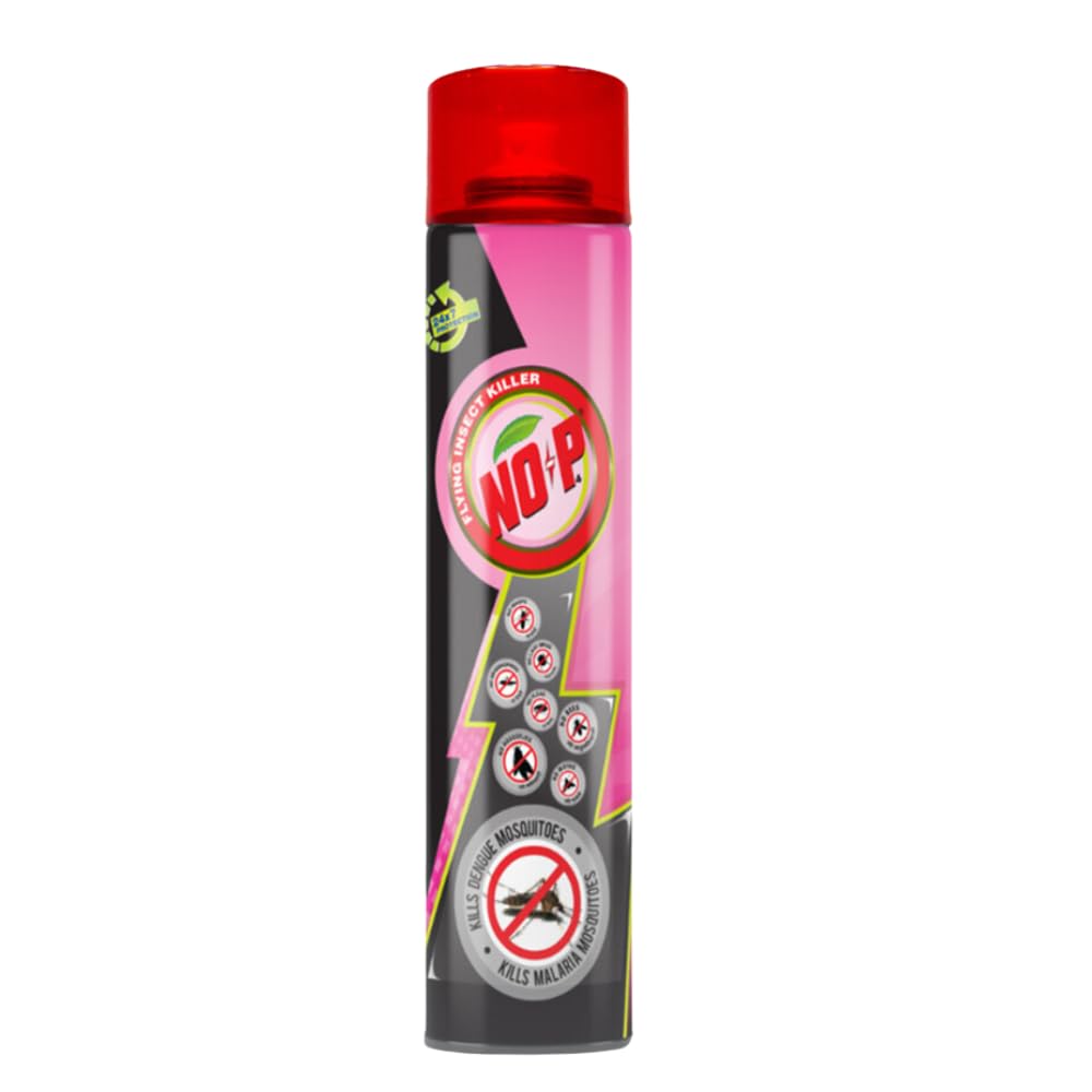 NO-P Flying Insect Killer |24x7 Protection | Leading Flying Insect Killer Spray - Mosquitoes, Houseflies, Fruit flies & other Flying insects | 320ml (B00E60XDHC) Amazon Price History, Amazon Price Tracker