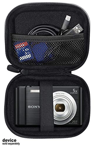 Wgear Digital Camera Case For Canon Powershot Elph180, Elph 190, Elph 350 Hs, Elph 310 Hs, Elph 360; Sony W800/S, Dscw830; Abergbest 21 Mega Pixels; Kodak Fz43, Fz53-Bl; Lecran #TOP3