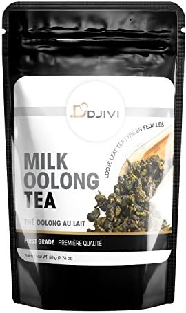 Dodjivi Milk Oolong Tea First - Grade Jin Xuan High Mountain Wu Long: Fujian Chinese Specialty Tea - 50g