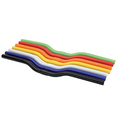 RMS Manubrio in Alluminio Fixed Bike 580mm Giallo
