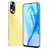 TryFirst A38 4G Mobile Phones, 6.3 inch HD Screen, 32GB ROM Extension 256GB, Android 12 OS, 4G Dual SIM Cheap Smartphone,4500mAh Big Battery, Face ID/GPS/WiFi/OTG (A38-Gold)