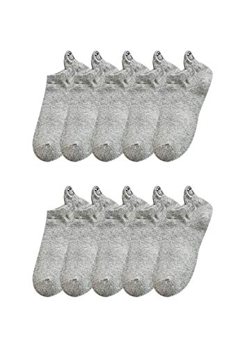 OMZIN Calcetines para mujer, 10 pares de calcetines para mujer, bonitos y interesantes, con personaje de gato Funny Crew, calcetines bordados, calcetines 10 dibujos animados. Talla única Cover