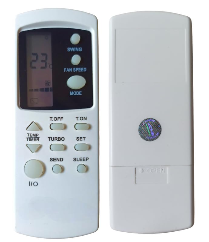 Image of Ehop AC-31 Compatible Remote Control for Voltas AC with Turbo, Send and Sleep Function