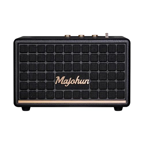 Majohun 100W Peak Wood Bluetooth 5.4 Speaker, Vintage TWS...