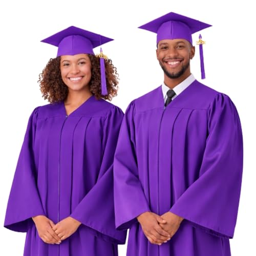 Image of Raj Costume Convocation Dress Graduation Gown and Cap Set for Kids & Adults Convocation Dress Academic Degree Ceremony Robe for School College Graduation Day Matte Polyester Pleated Convocation Gown