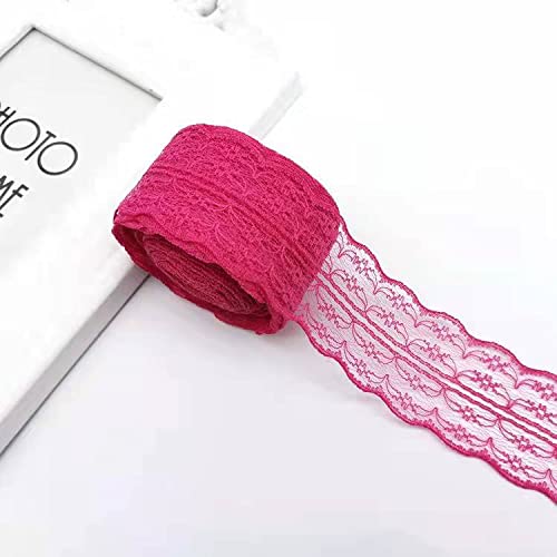 Nastri Di Pizzo Colorati - 10 Rotoli Da 10m Per Cucito Fai Da Te E Decorazioni - Foto 8