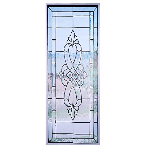 Waterproof Decorative Decorative Film Window Film, Self?Adhesive Sticker Glass Film, 2Pcs Kitchen for Bathroom Bedroom for Living Room