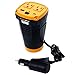 PowerDrive PWD150C 150W Power Inverter for Cup Holders 12v DC to 110v AC with 2 Outlets and 2 Ports