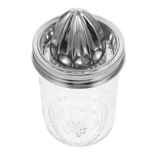 POPETPOP Exprimidor Manual de Cítricos para Frutas Prensa de Acero Inoxidable 480 Ml Práctico Exprimidor de Naranjas y Limas para Cocina y Hogar Utensilio para Zumos Frescos