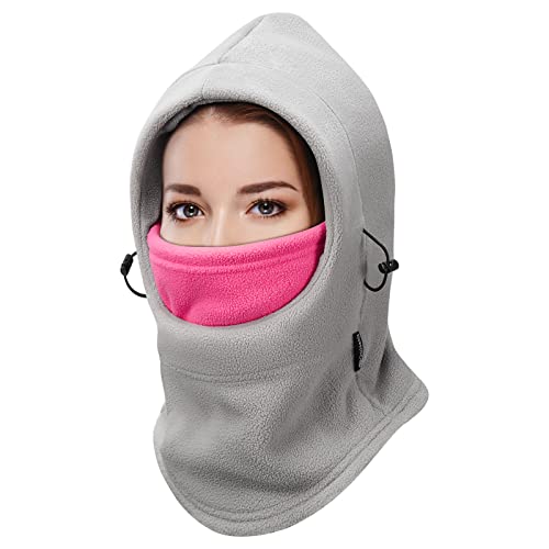 Goosehill Sturmhaube für Männer Frauen, Winter Fleece Balaclava, Verstellbare Warme Kopfbedeckung für Outdoor-Sport, Radfahren, Motorrad, Ski, Kajak, Paddle Boarding Cover
