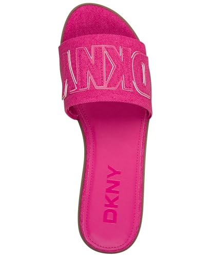 Image of DKNY Women's Willow Flat Slide Sandal With Logo