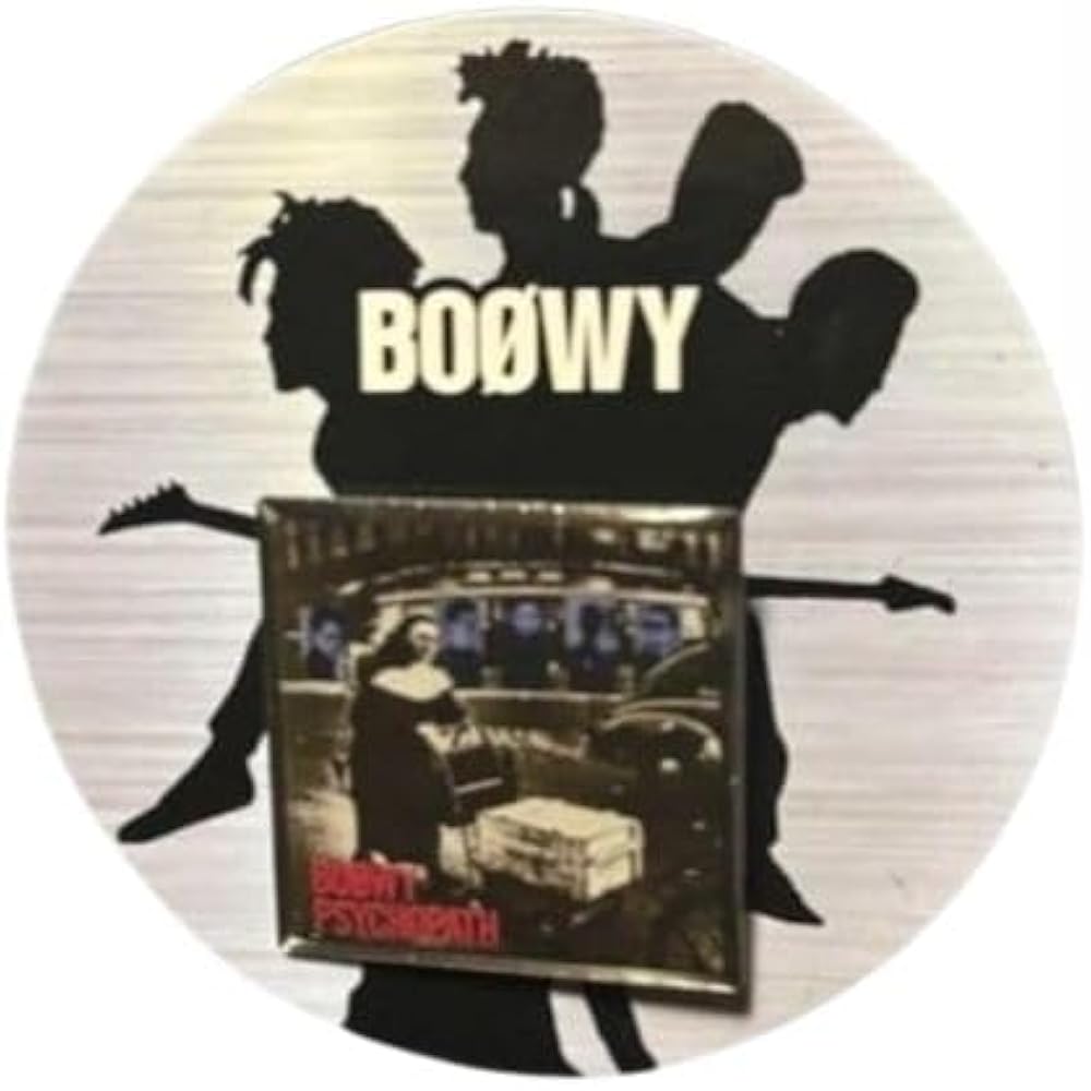 Amazon.co.jp: BOØWY BOOWY ボウイ ボーイ ガチャ ピンバッジ ピンズ