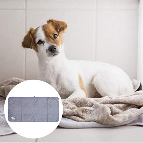 UKCOCO Toalha de Banho para Animais de EstimaÃ§Ã£o Toalha de Banho de PoliÃ©ster Macio Absorvente de