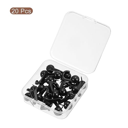uxcell Picture Hanging Hooks, 20pcs 20 Lbs, Zinc Alloy Hangers Nails - Image 3