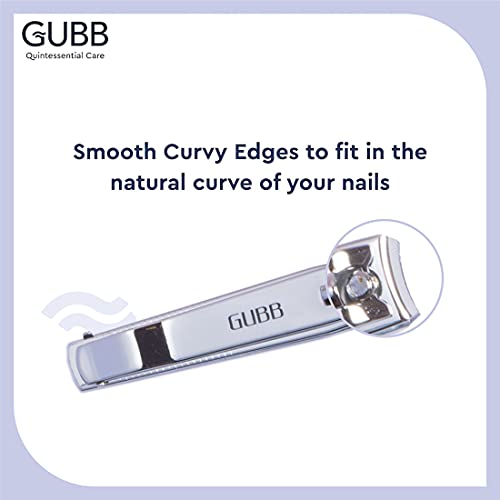 GUBB Toe Nail Clipper For Men & Women | Stainless Steel Nail Cutter - Smooth Curvy Edges to Fit in The Natural Curves of Your Nails - Rust Resistant, Sharp Blades, Durable & Sturdy - Image 4