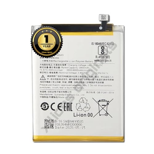 Image of BN49 Battery for Redmi 7A / M1903C3EH /M1903C3EI /MZB7995IN / M1903C3EG Battery with 1 Year Warranty* (B237)
