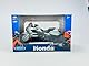 Buosha Welly Hon-da Goldwing Gold Wing Silver 1/18 Modell Motorrad Modellbausatz