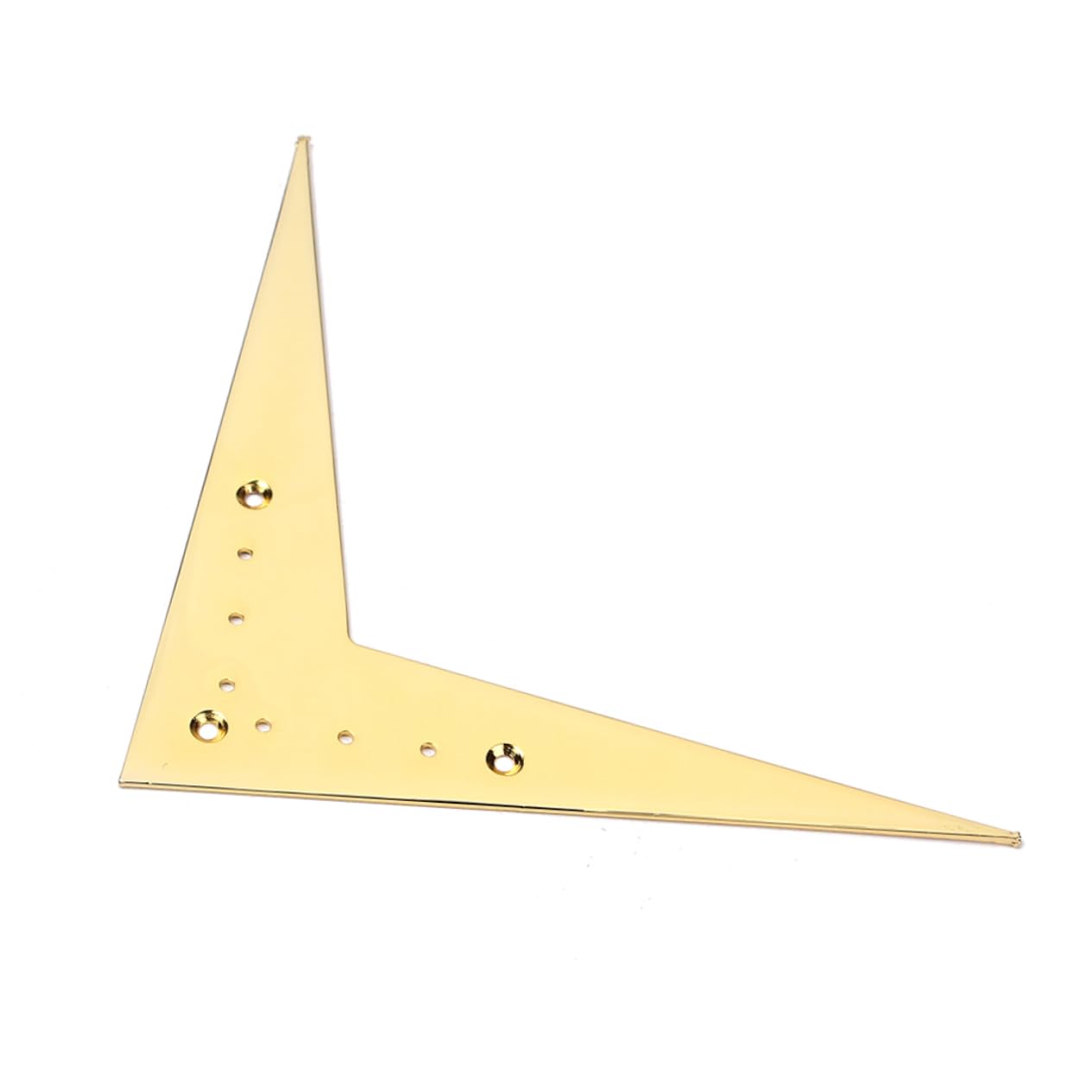 ifundom 6-string Guitar Bridge Tailpiece Metal V-shaped Iron Plate Archtop Tailpiece Guitar Bridge