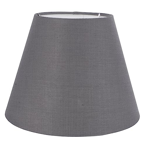 KICHOUSE Chic Lamp Cover Dark Grey Lamp Shade Easy to Use Suitable for Wall Light Ceiling Floor Light
