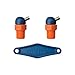 Loc-Line 72073 Acetal HPT Nozzles (CT Style) with Adjustment Lever, 0.160" x 0.25", Thread Size 1/4" (Pack of 3)