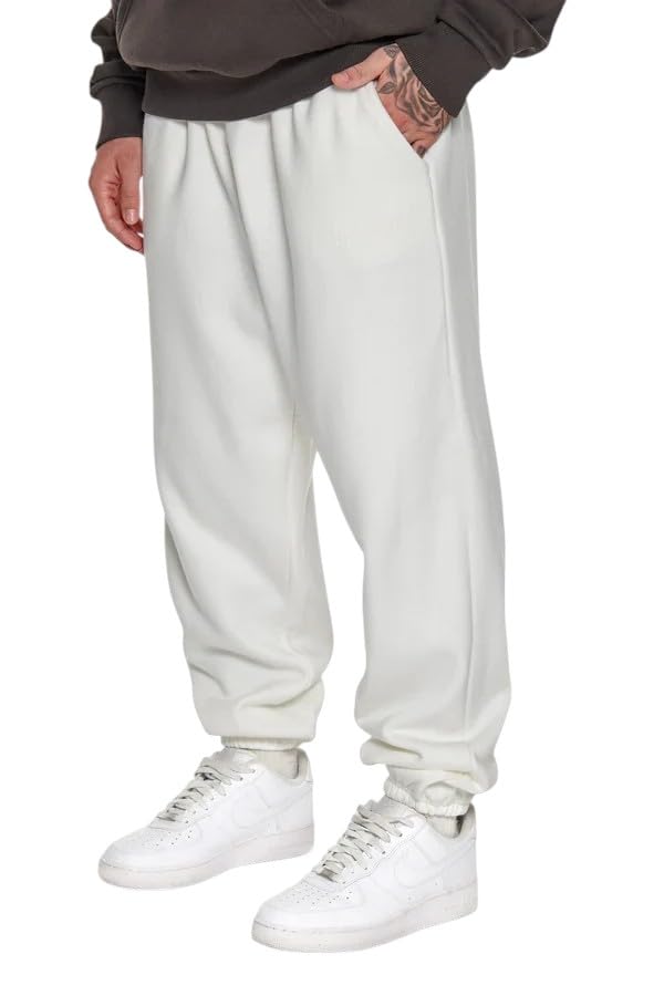 Image of dockstreet Baggy Joggers /Loose fit,High Waist Casual Lowers /Casual, Long Length Extra Baggy fit Lower in Cotton for Men
