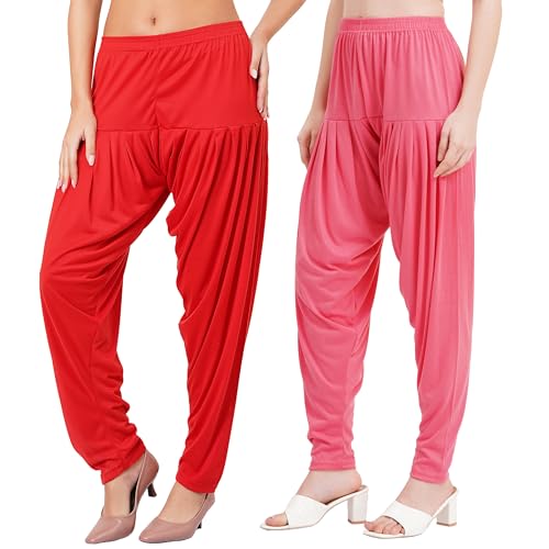 Image of Buy That Trendz Patiala Salwar for Women Relaxed Fit Viscose Patiyala Salwar Harem Bottom Pants