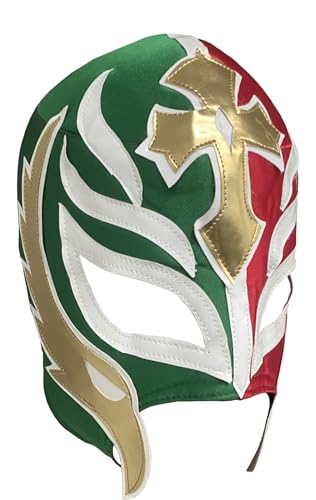 San Rafael Arcangel REY MISTERIO Lucha Libre Wrestling Mask Costume Wear Adult Size Luchador