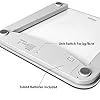 Vitafit-Digital-Body-Weight-Bathroom-Scale-Weighing-Scale-with-Step-On-TechnologyExtra-Large-Blue-Backlit-Display-and-Batteries-Included-400-PoundsClear-Glass Vitafit Digital Bathroom Scale for Body Weight,Weighing Professional Since 2001,Extra Large Blue Backlit LCD and Step-On, Batteries Included, 400lb/180kg,Clear Glass,Silver