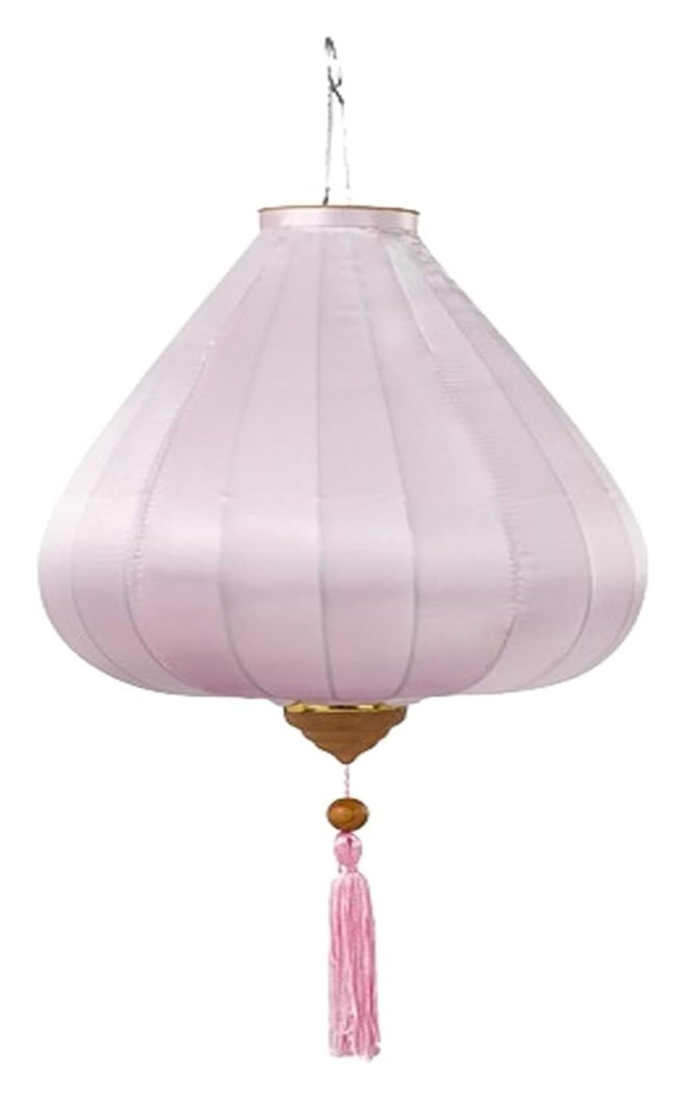 Gonmpjzr Light Linterna Solid Color Silk Lantern Oval Chinese Hanging Traditional Oriental With Tassel Decorative Japanese/Vietnamese Lamp For Garden Party Anniversary(,16 Inch)