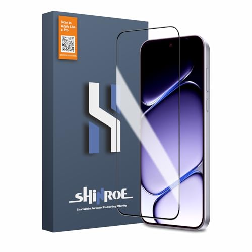 Image of Tempered Glass for OnePlus Nord 6 (6.78 Inch) Military Grade 9H Screen Guard, Anti-Scratch, Shatterproof, Edge to Edge Full Coverage - Black Border