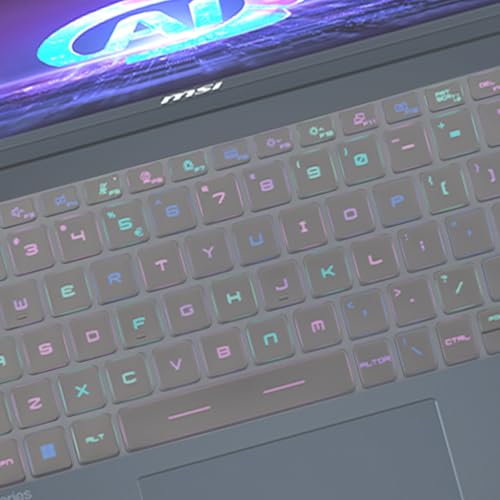 Protector para teclado MSI Stealth 14 TPU ultrafino miniatura 3