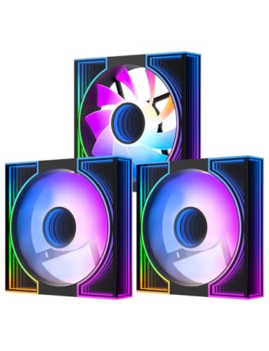 darkFlash DM8 3-Pack Reverse Blade RGB PWM