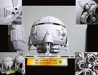 Film 2001 A Space Odissey Aries 1-B Spacecraft 3D Paper Model kit