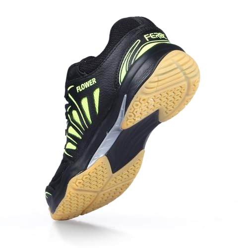 Image of FEROC Kids Badminton Shoes (Non Marking) Active Grip Lightweight & Durable Sole for Boys Girl Kids