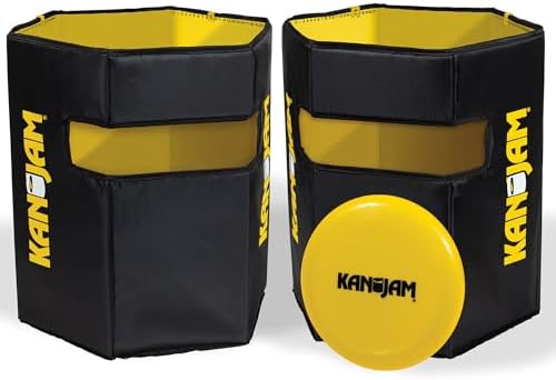 Kan Jam Travel - Foldable Outdoor Disc Toss Game for The Back Yard, Beach, Park, Tailgates, and More