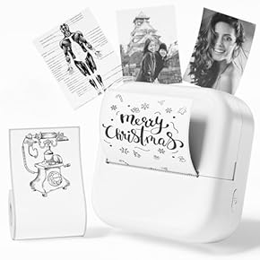 コンパクト印刷機 ホワイト USB接続 Amazon | フォトプリンター ポータブル インスタント 写真 印刷