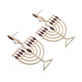 Design unique en forme de chandelier : ces boucles d’oreilles hanoukka célèbrent la tradition avec une touche d’élégance, ce qui en fait un bijou idéal pour hanoukka ou une pièce maîtresse pour les fêtes et événements juifs