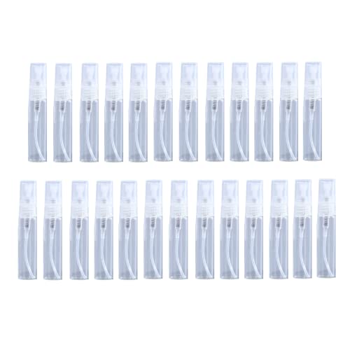 ANAMO スプレーボトル 5ml 25本 セット ガラス製 香水瓶 スプレー容器 携帯用 小分け 大容量