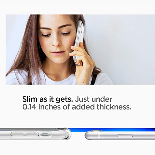 Image of Spigen Ultra Hybrid Back Cover Case for iPhone XR, Clear Transparent, Durable Hybrid Structure - PC+TPU | Crystal Clear