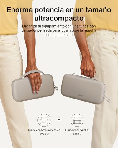 Miniatura 4 de Belkin Gaming Funda con Batería Externa 10000 mAh Nintendo Switch 2 - Arena
