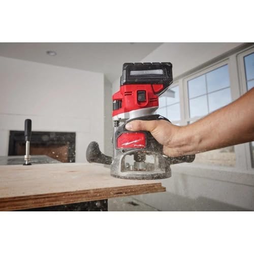 New 2838-20 Cordless Router for Milwaukee M18 FUEL 1/2" Router Length 10.9 in Width 6 in Height 8.3 in