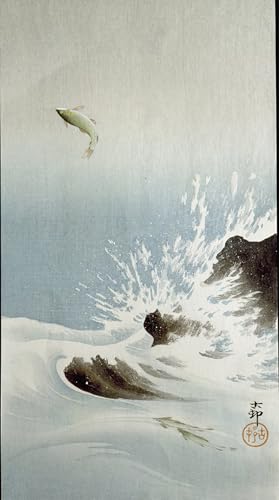 Tableau Toile Ohara Koson Salon Zen Asiatique Peinture Décorative