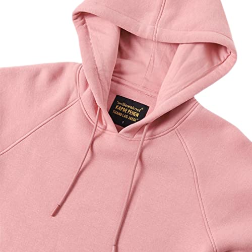 Image of Bewakoof Women's Solid Regular Fit Full Sleeve Cotton Poly Hoodies