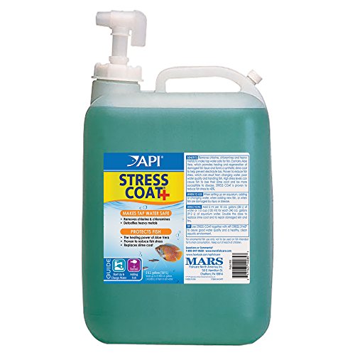 API STRESS COAT Aquarium Water Conditioner 5-Gallon Bottle