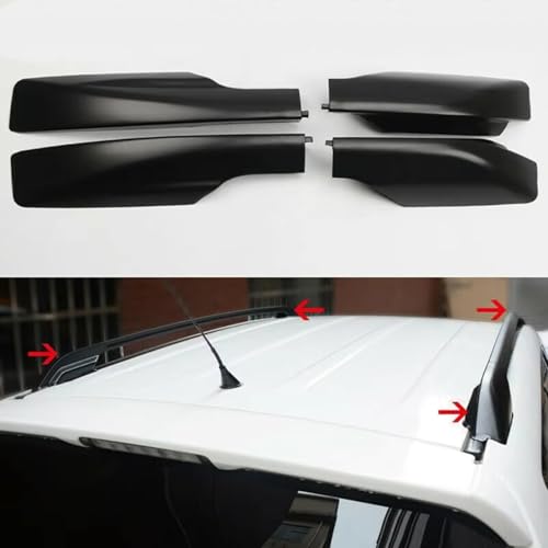 Cache-barres de toit RAV4 protection étanche rails noirs - 3