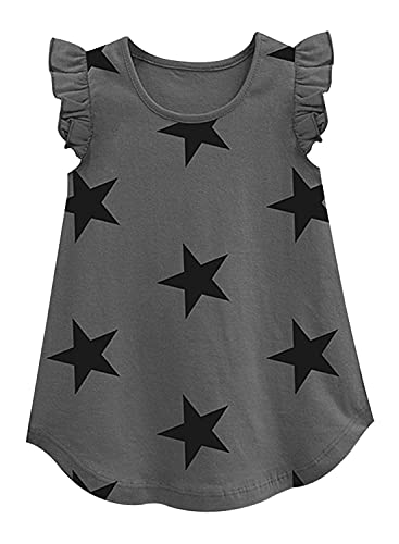 Image of A.T.U.N. (All Things UBER Nice) Girl's Polyester Regular Fit Solid Round Neck Knee Length Regular Top