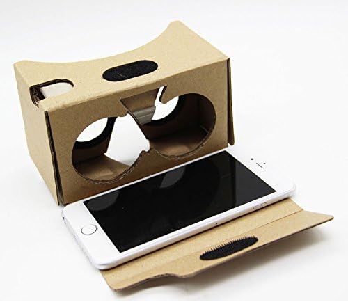 Google Cardboard V2, Hailison, 3D Virtual Reality Headset Glasses for Android and iPhone, Easy Setup (Original)