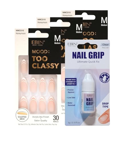 3x Mood Too Classy Honeymoon Bundle with Nail Grip by