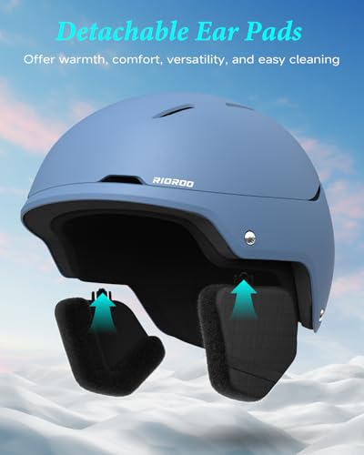 Image of Ski Helmet for Women Men, Safety Certified Snowboard Helmet with Shockproof ABS Hard Shell for Adults & Youth