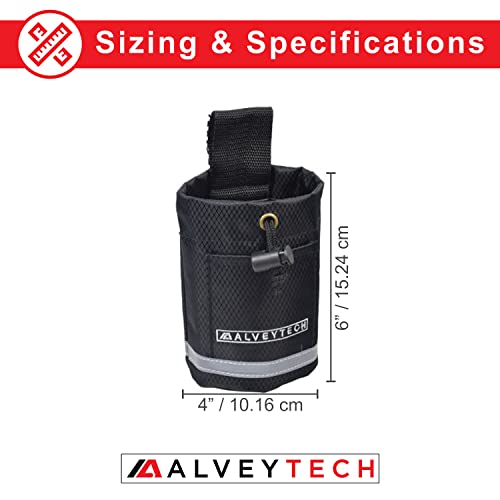 Portavasos universal de tela AlveyTech resistente miniatura 3